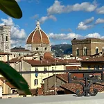 Acciaiuoli Penthouse Florence Terrace View