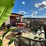 Acciaiuoli Penthouse Florence Terrace View