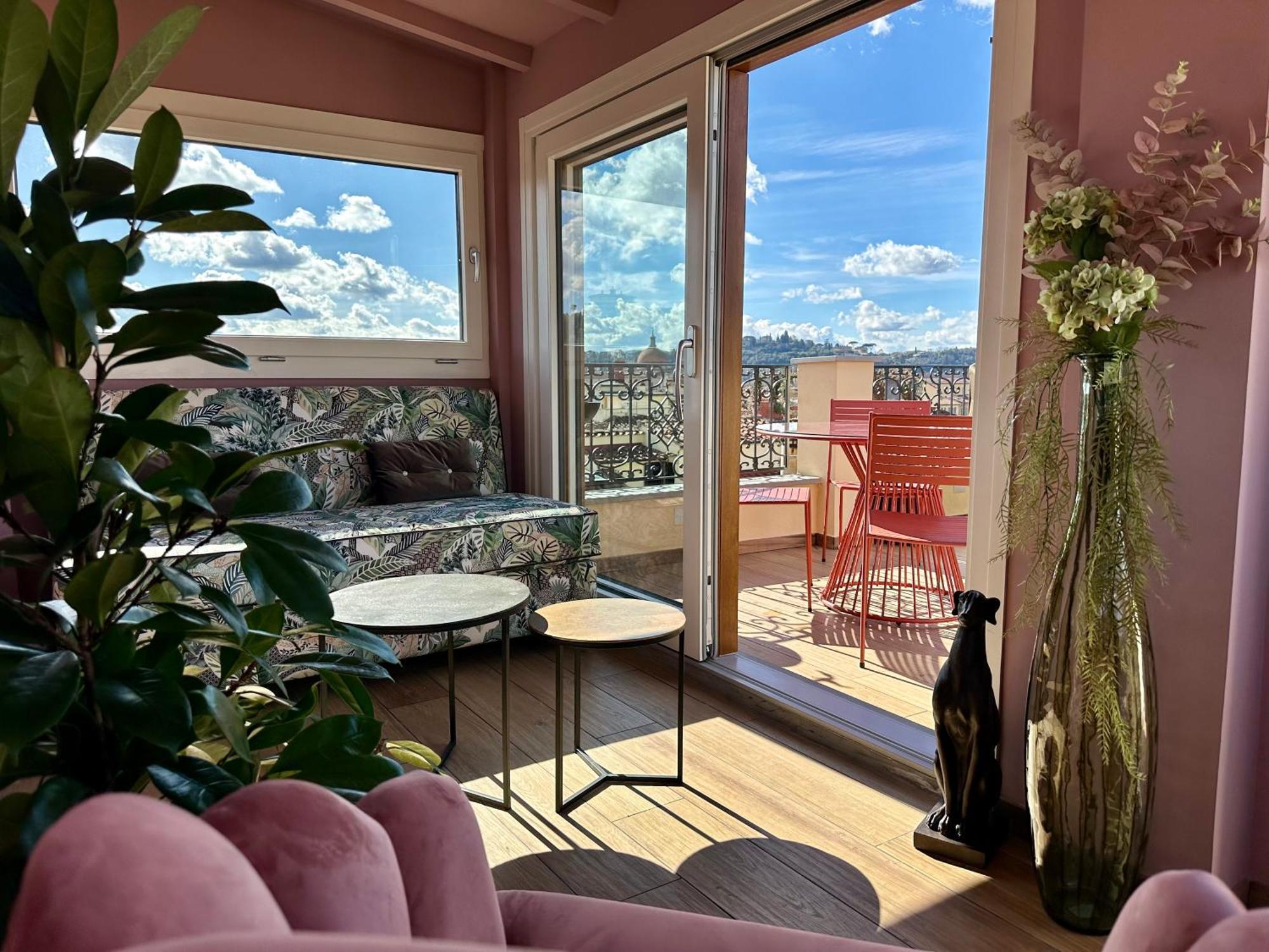 Acciaiuoli Penthouse Terrace View Florencia